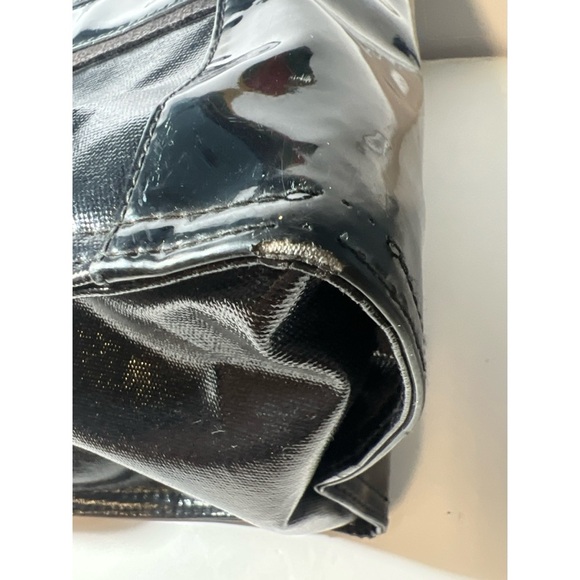 Tory Burch Black Patent Leather Tote - Picture 7 of 12